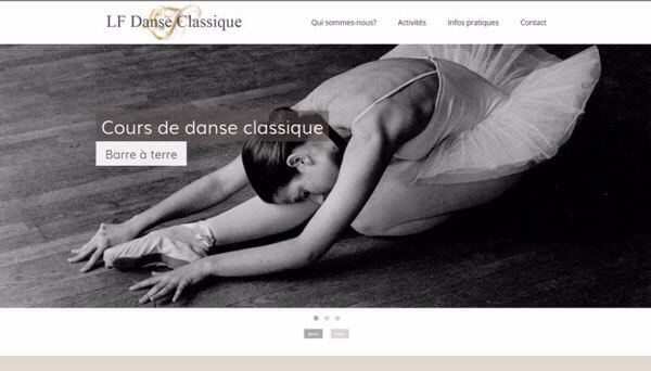 Vignette du site web LF Danse Classique